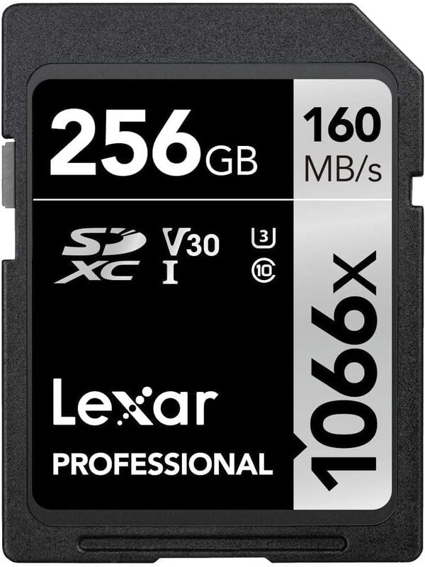 LEXAR HIGH-PERFORMANCE 256GB 1066X MICROSDXC UHS-I, UP TO 160MB/S READ 120MB/S WRITE C10 A2 V30 U3